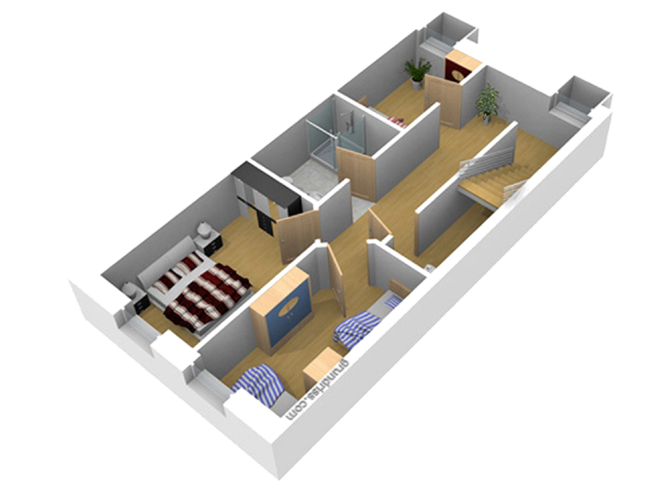 Grundriss 1. Stock